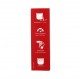Moser 1400 Cordless Maquina Roja