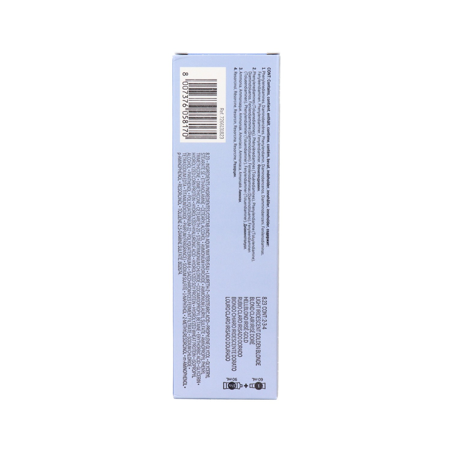 Revlon Revlonissimo Colorsmetique 60ml, Colore 8.23