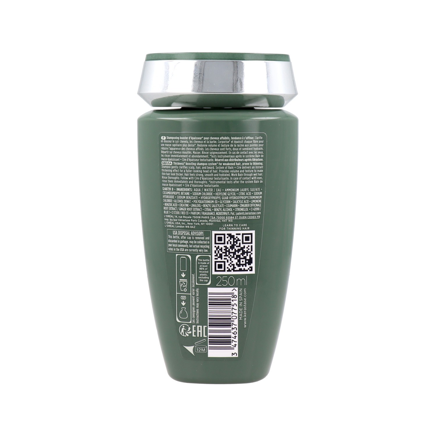 Kerastase Genesis Homme Bain De Masse Epaissisant 250 ml