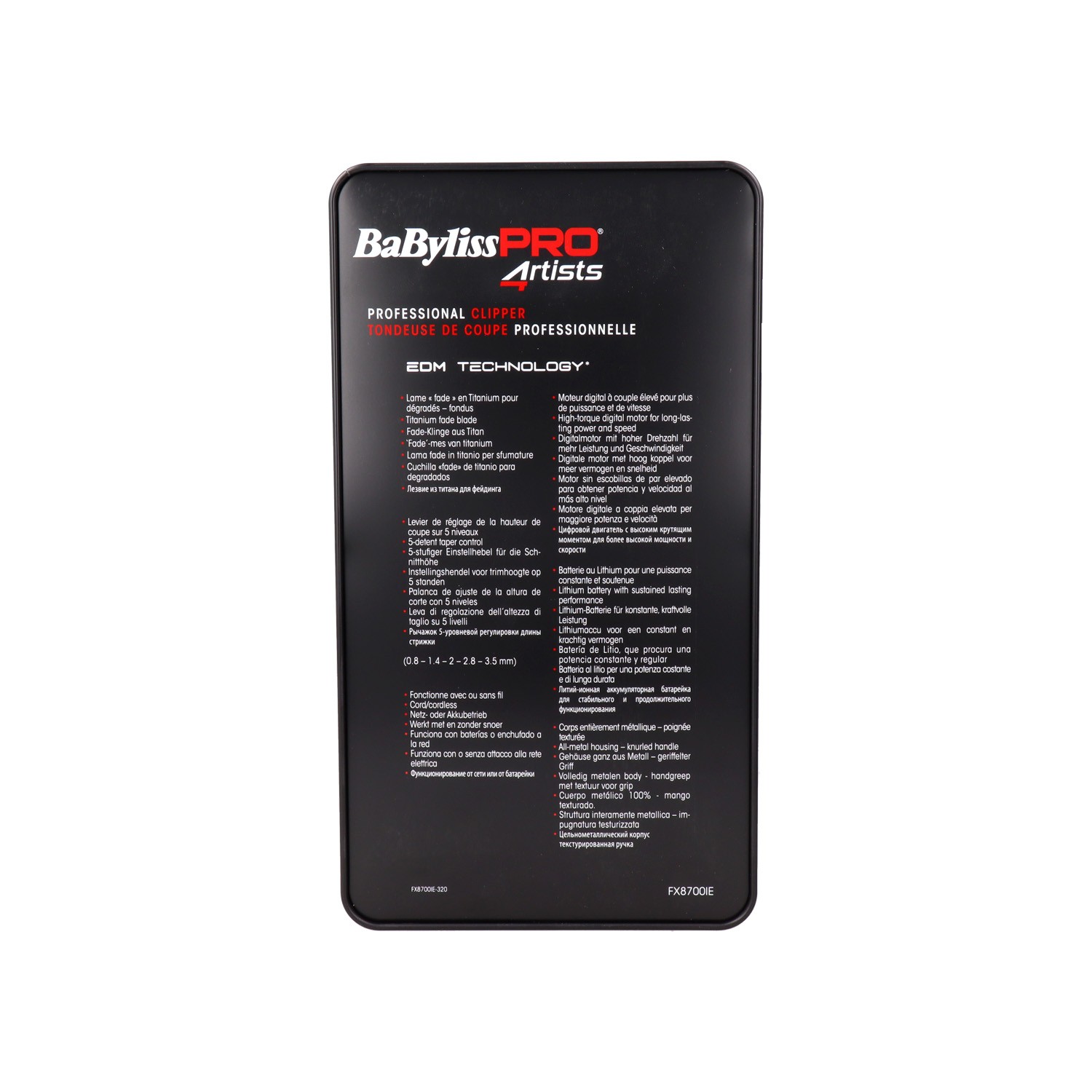 Babylisspro 4rtists Chameleonfx Machine