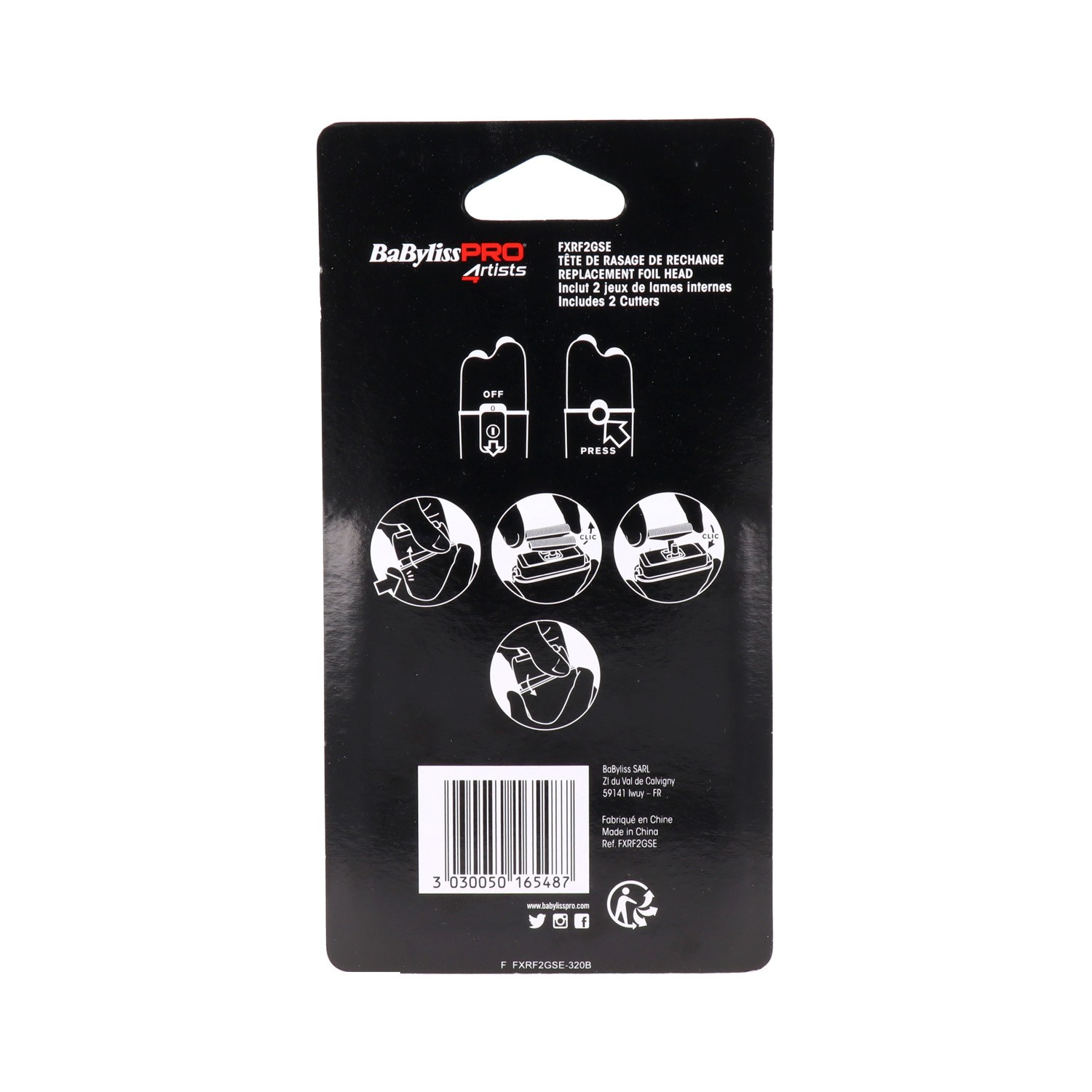 Babylisspro 4rtists Cuchilla