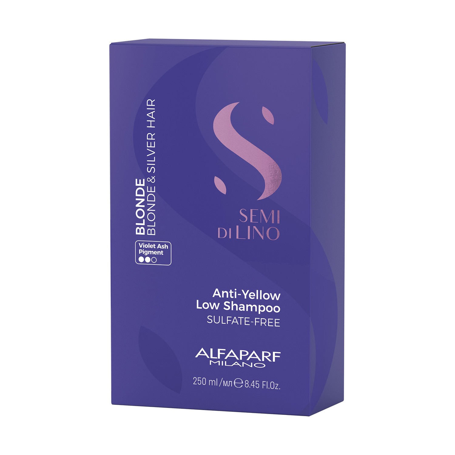 Alfaparf Semi di Lino Blonde Delicate Anti-Yellow Shampoo 250 ml