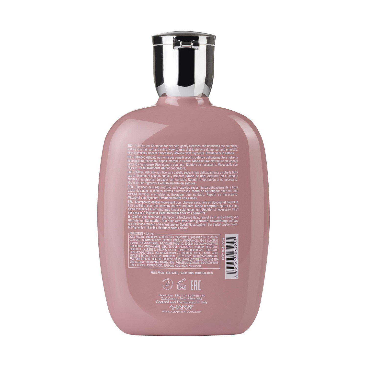 Alfaparf Semi Di Lino Moisture Nutritive Low Shampoo 250 ml