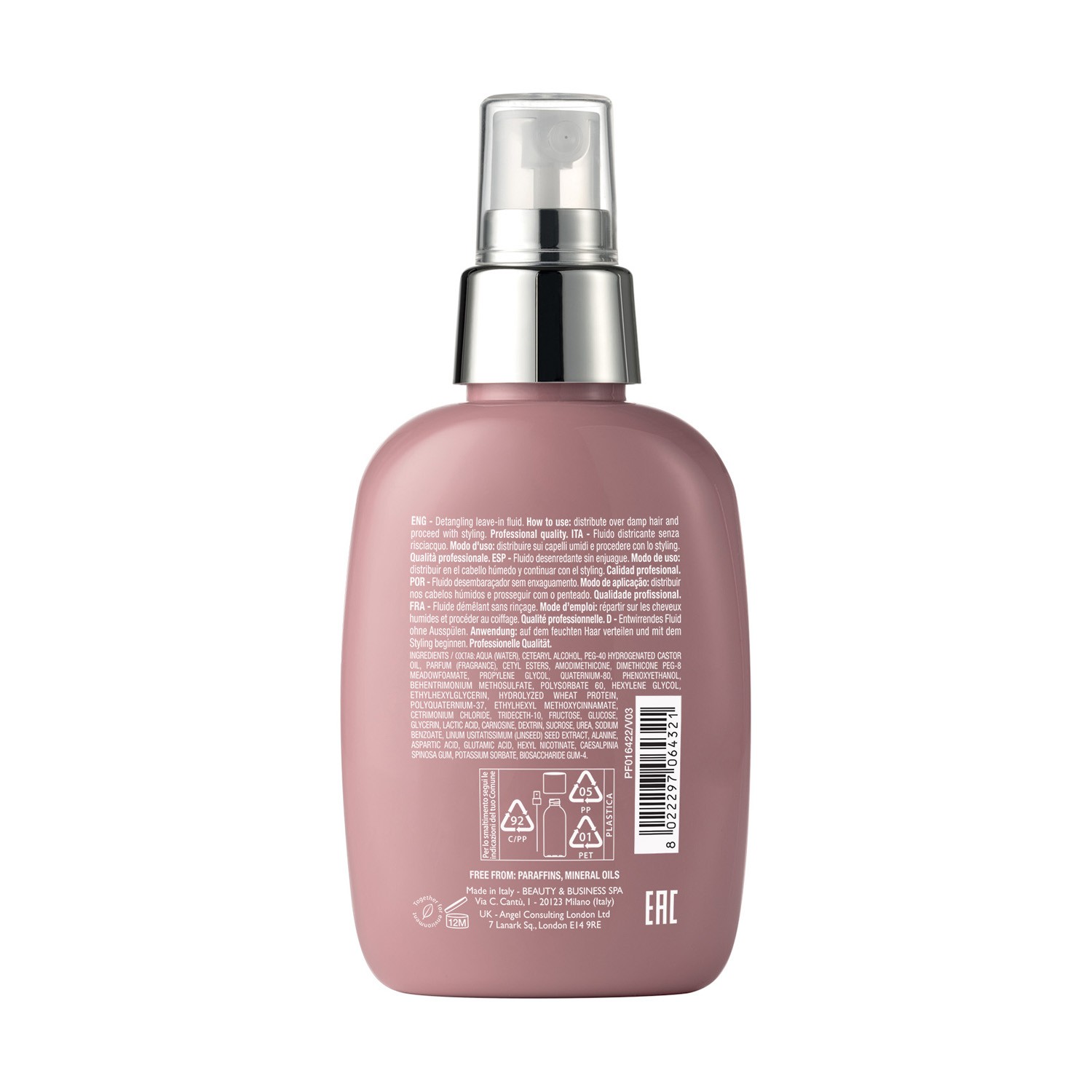 Alfaparf Semi Di Lino Moisture Nutritive Detangler Fluid 125 ml