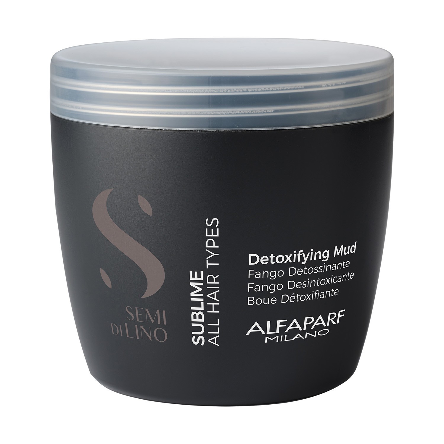 Alfaparf Semi Di Lino Sublime Detoxifying Mud 500 ml Alfaparf Semi Di Lino Sublime Detoxifying Mud 500 ml