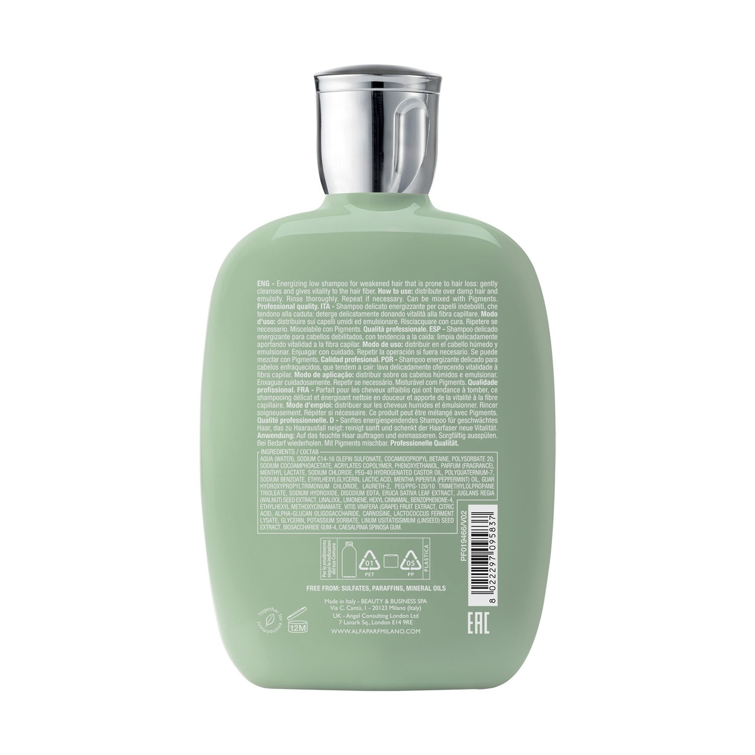 Alfaparf Semi Di Lino Scalp Renew Energizing Shampoo 250 ml