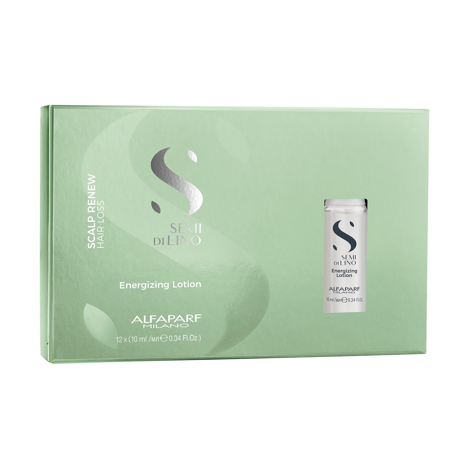 Alfaparf Semi Di Lino Scalp Renew Energizante Loción 12X10 ml