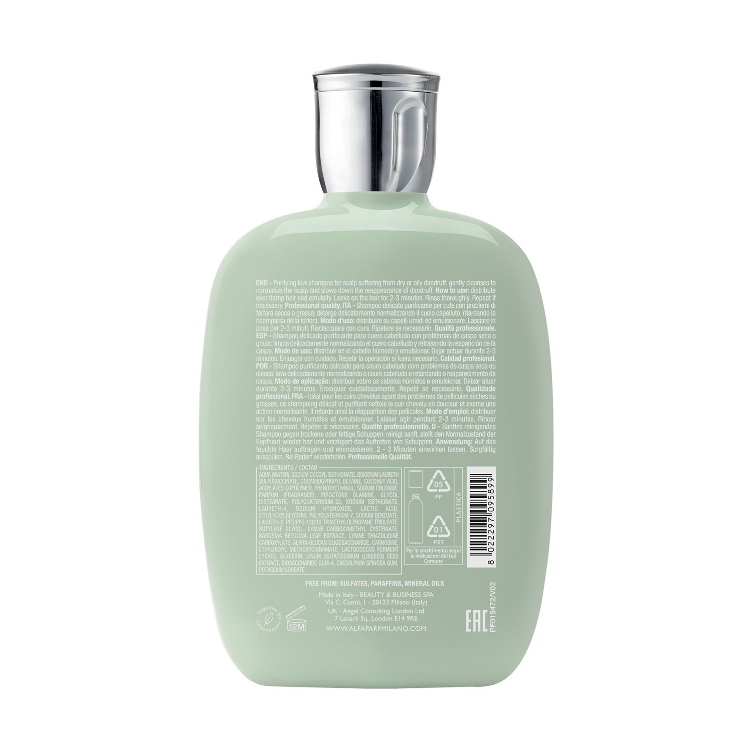 Alfaparf Semi Di Lino Scalp Renew Purifying Champú 250 ml