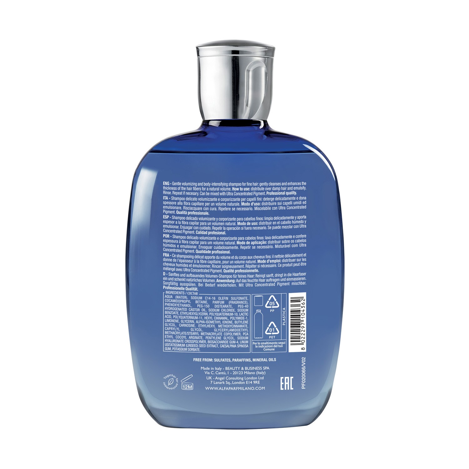 Alfaparf SemiDiLino Volumizing Low Shampoo 250 ml