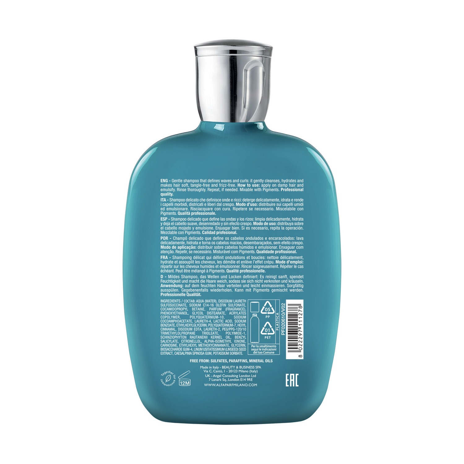 Alfaparf Semi Di Lino Curls Shampoo Definizione Ricci Delicati 250 ml