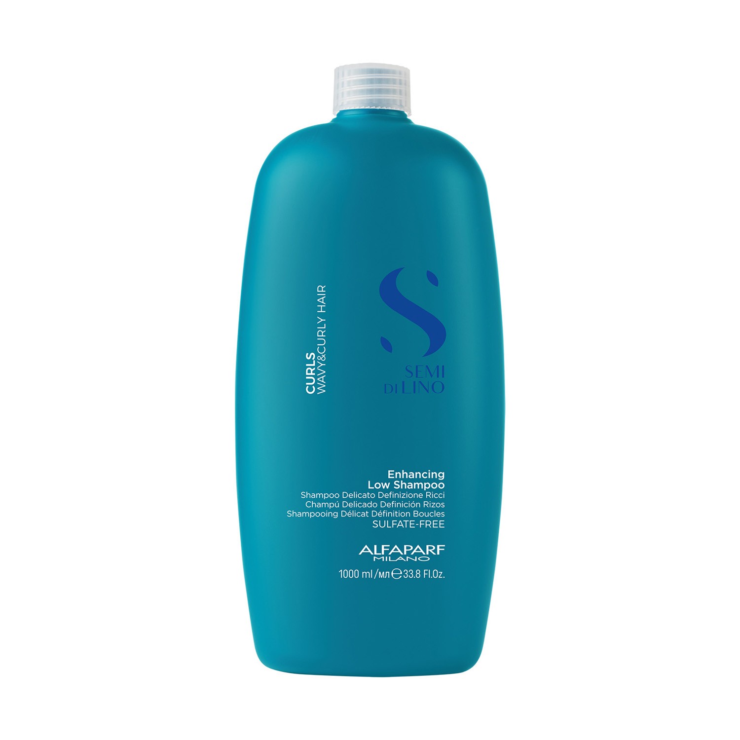 Alfaparf Semi Di Lino Curls Champú Delicado Definición Rizos 1000 ml Alfaparf Semi Di Lino Curls Champú Delicado Definición Rizos 1000 ml