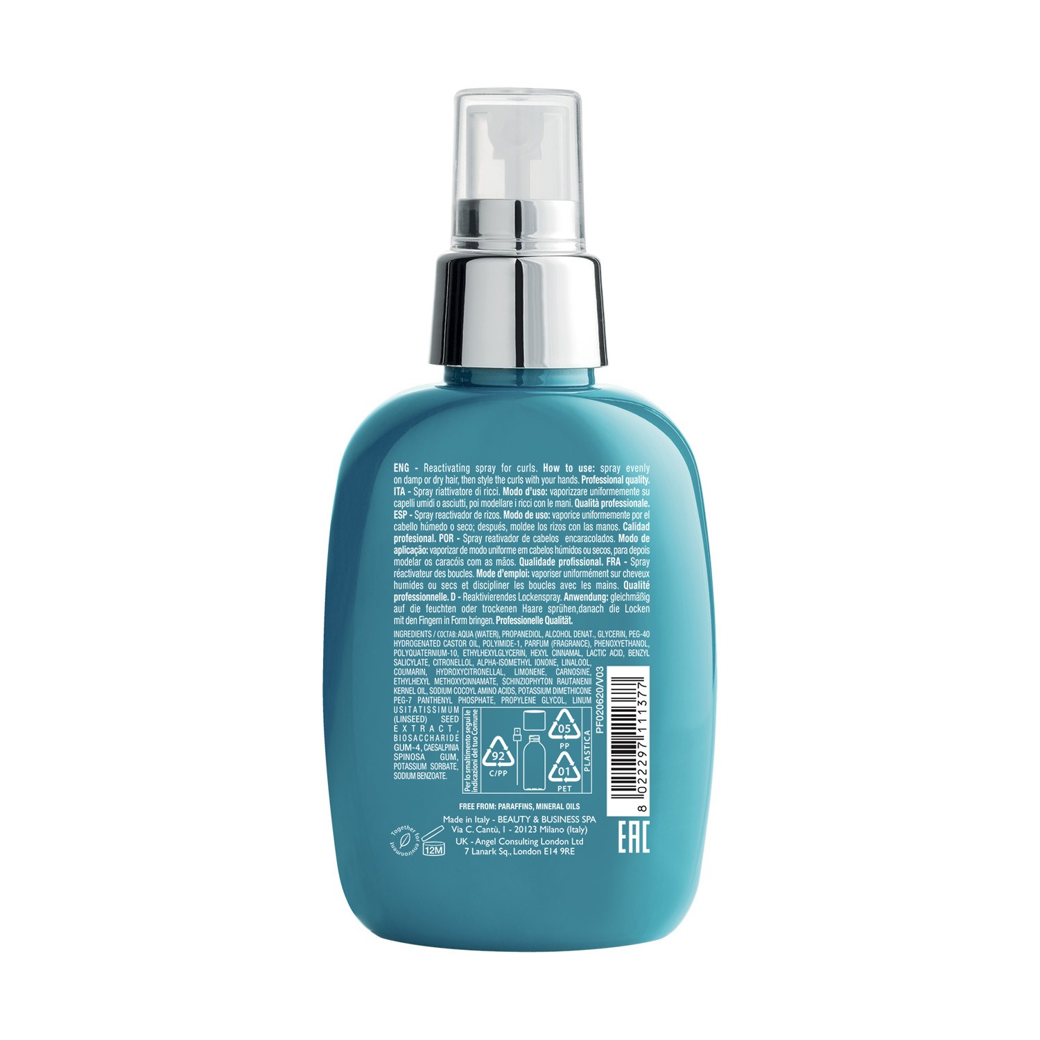 Alfaparf Semi Di Lino Curls Re-activador Spray 125 ml