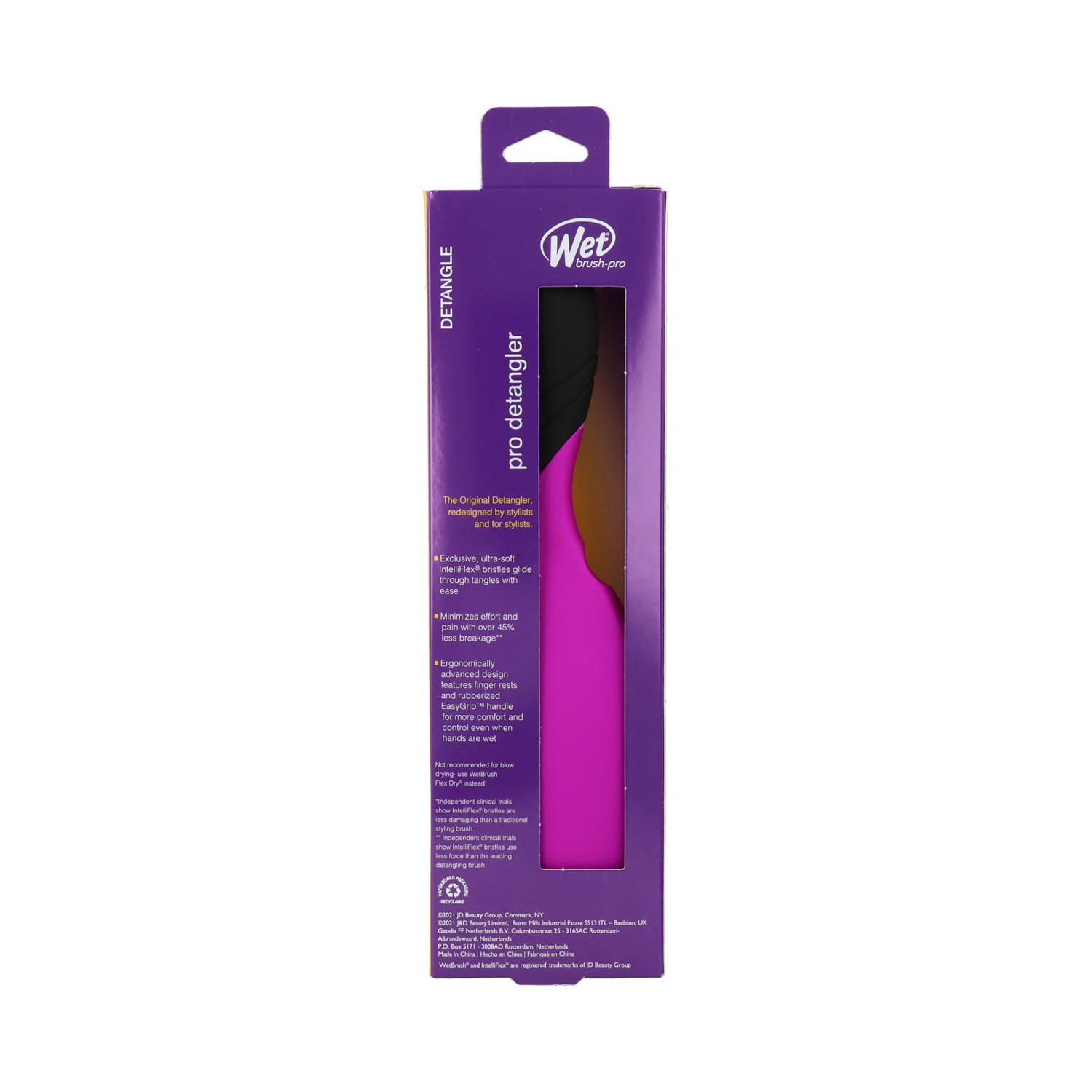 Wet Brush Pro Cepillo Pro Detangler Purple