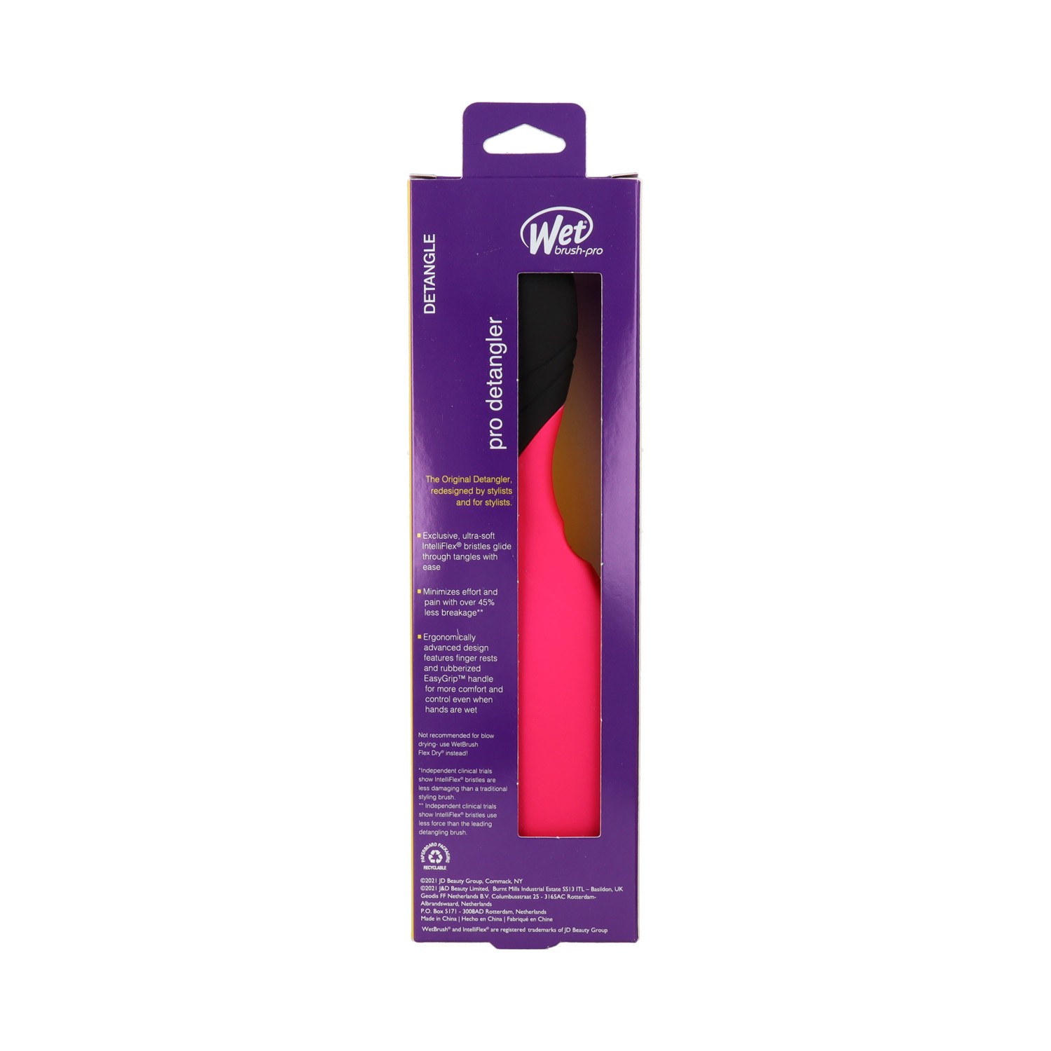 Wet Brush Pro Cepillo Pro Detangler Pink