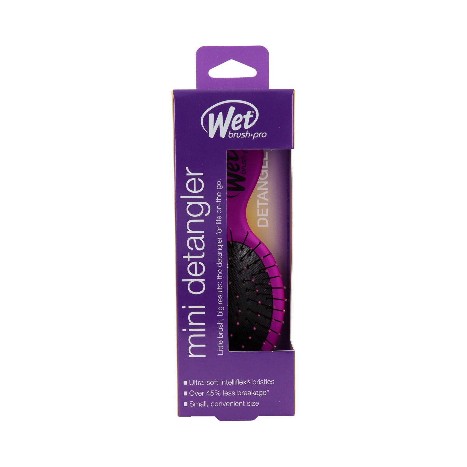 Wet Brush Pro Cepillo Mini Detangler Purple Wet Brush Pro Cepillo Mini Detangler Purple
