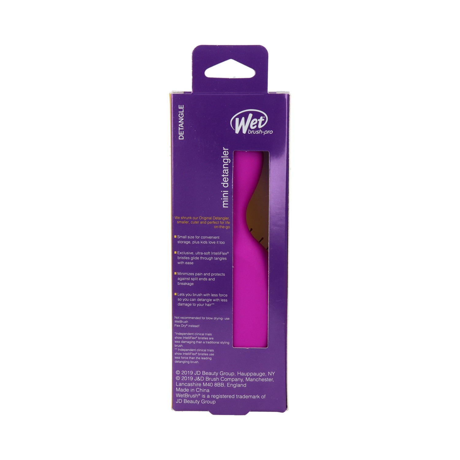 Wet Brush Pro Cepillo Mini Detangler Purple