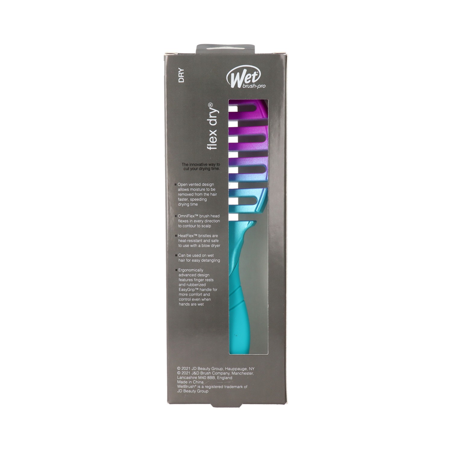 Wet Brush Pro Cepillo Pro Flex Dry Teal Ombre