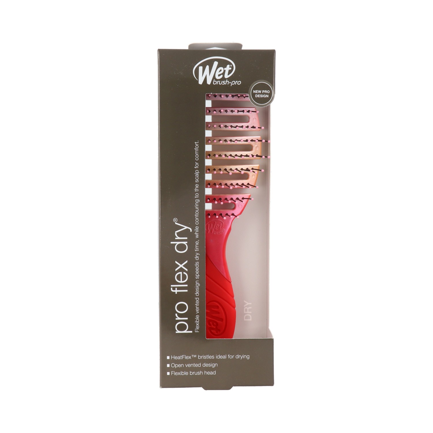 Wet Brush Pro Cepillo Pro Flex Dry Coral Ombre