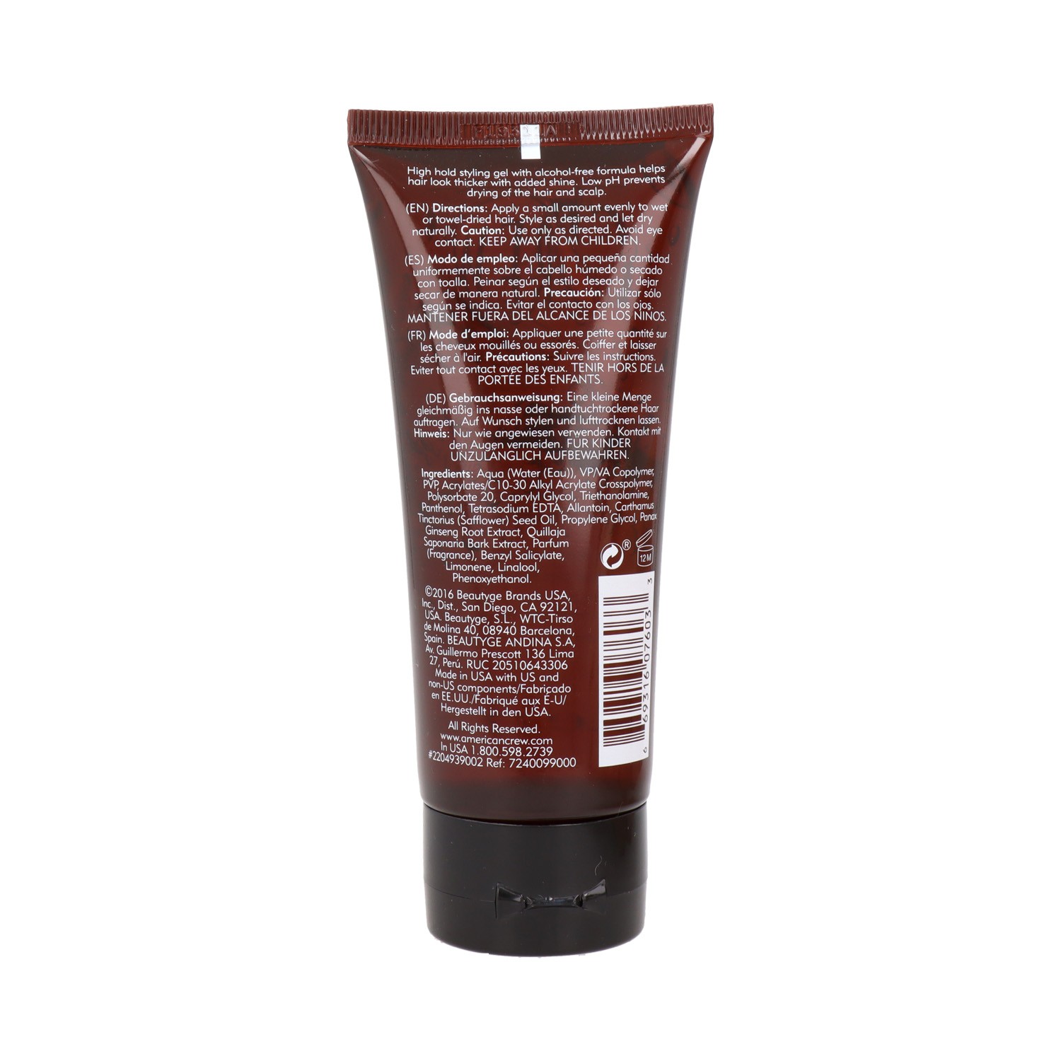 American Crew Firm Hold Styling Gel 100 ml