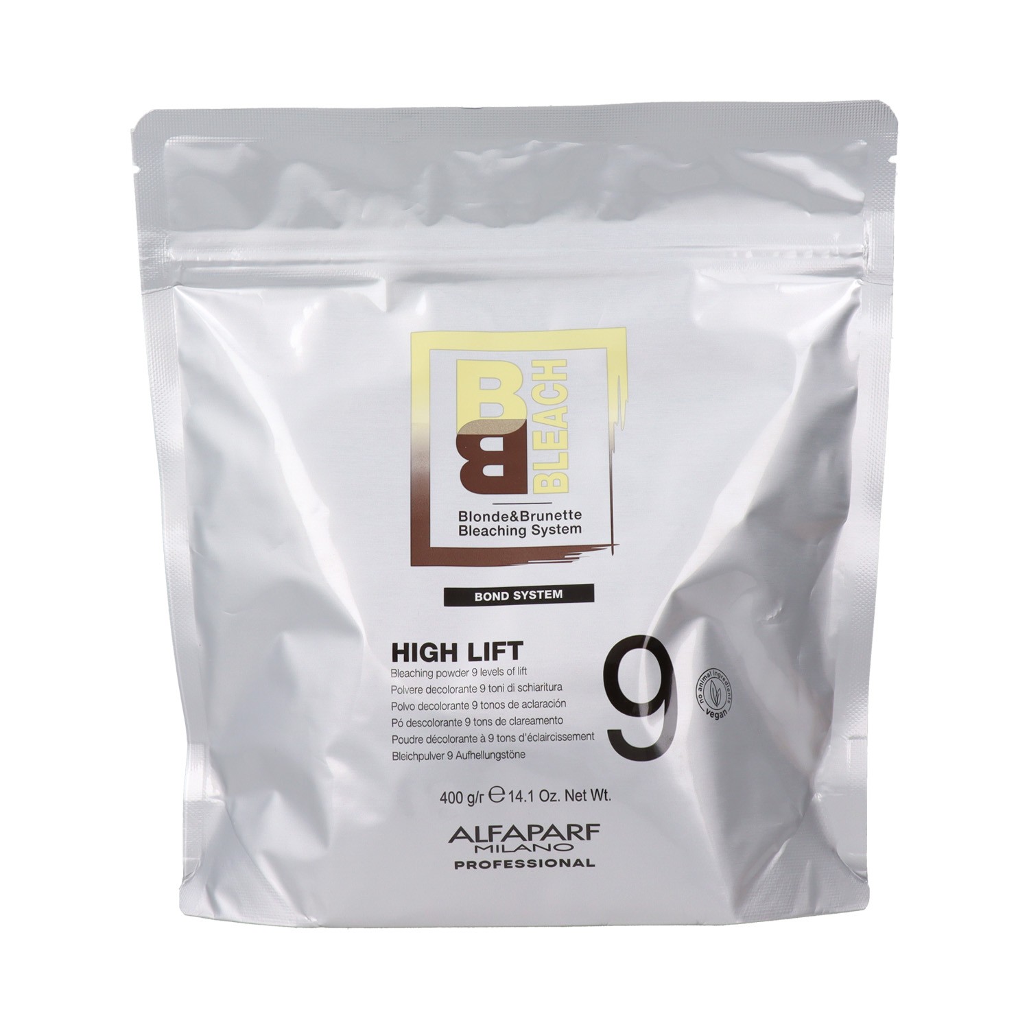 Alfaparf BB High Lift Polvo Decolorante 9 Tonos Aclaración 400 g