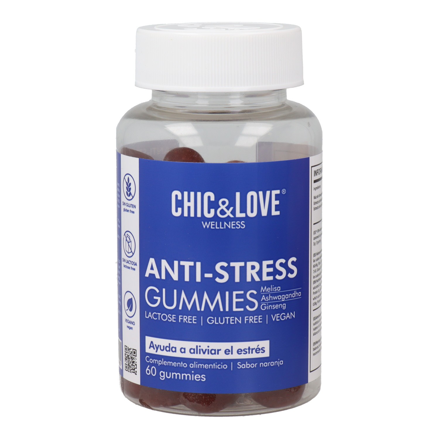 Chic Love Wellness Anti Stress Gummies 60 U