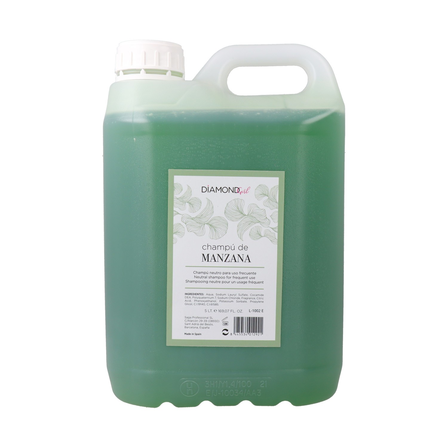 DIAMOND GIRL CHAMPU MANZANA FORMULA MEJORADA 5000L