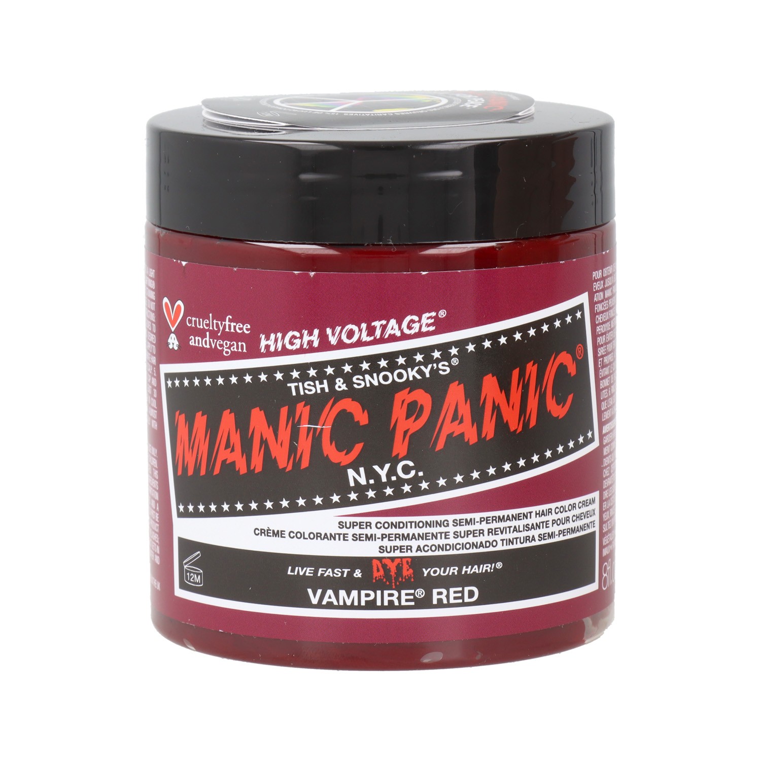 Manic Panic High Voltage Vampire Red Vegan 237 ml