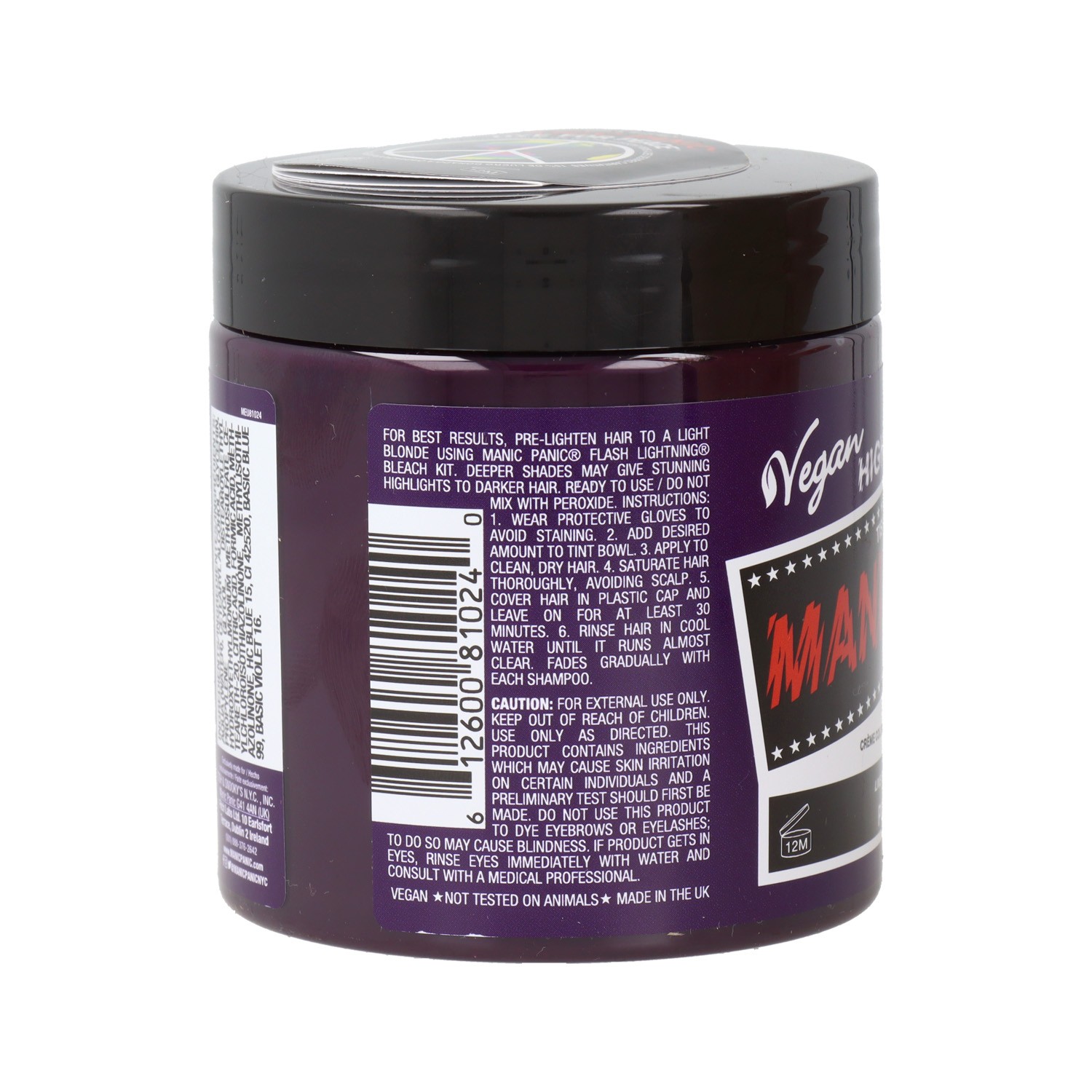 Manic Panic High Voltage Purple Haze Vegan 237 ml