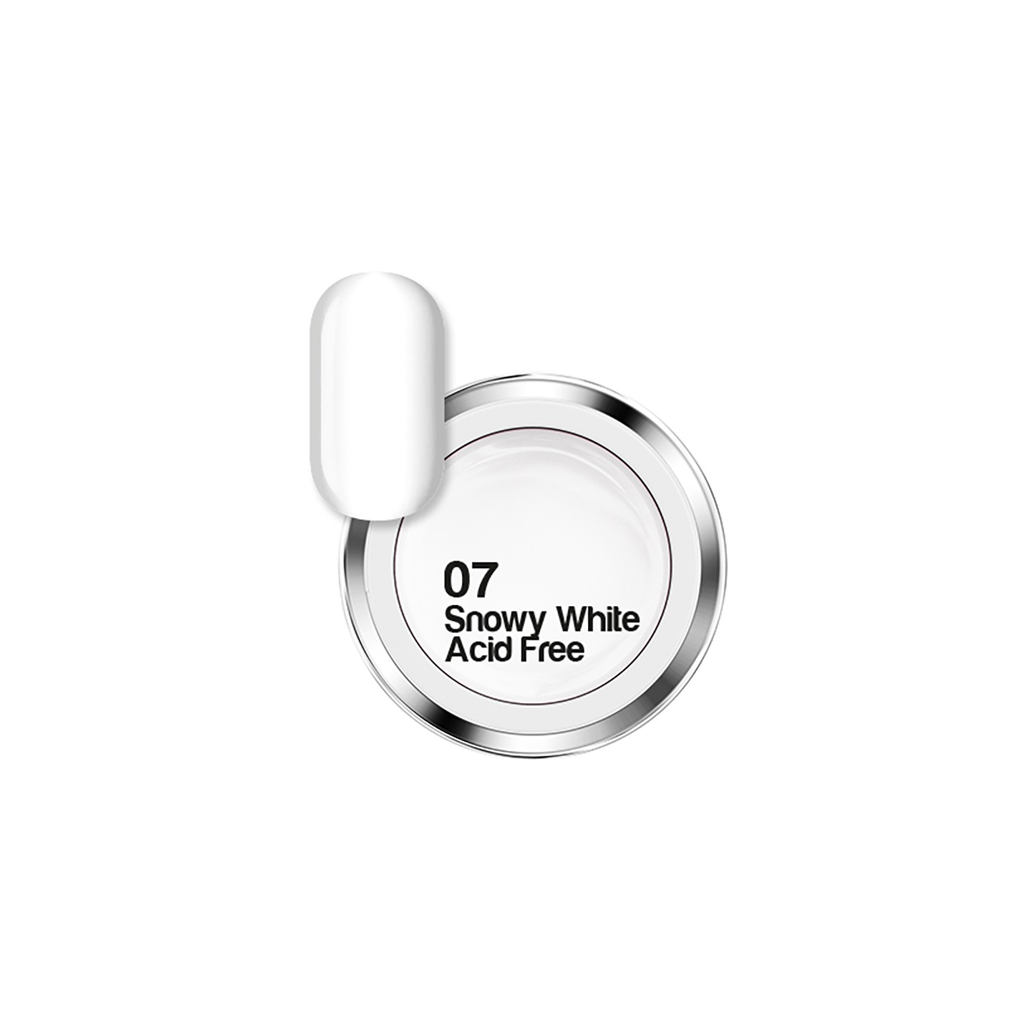 Mollon Pro Gel De Construction Color Snowy White 07 30ml