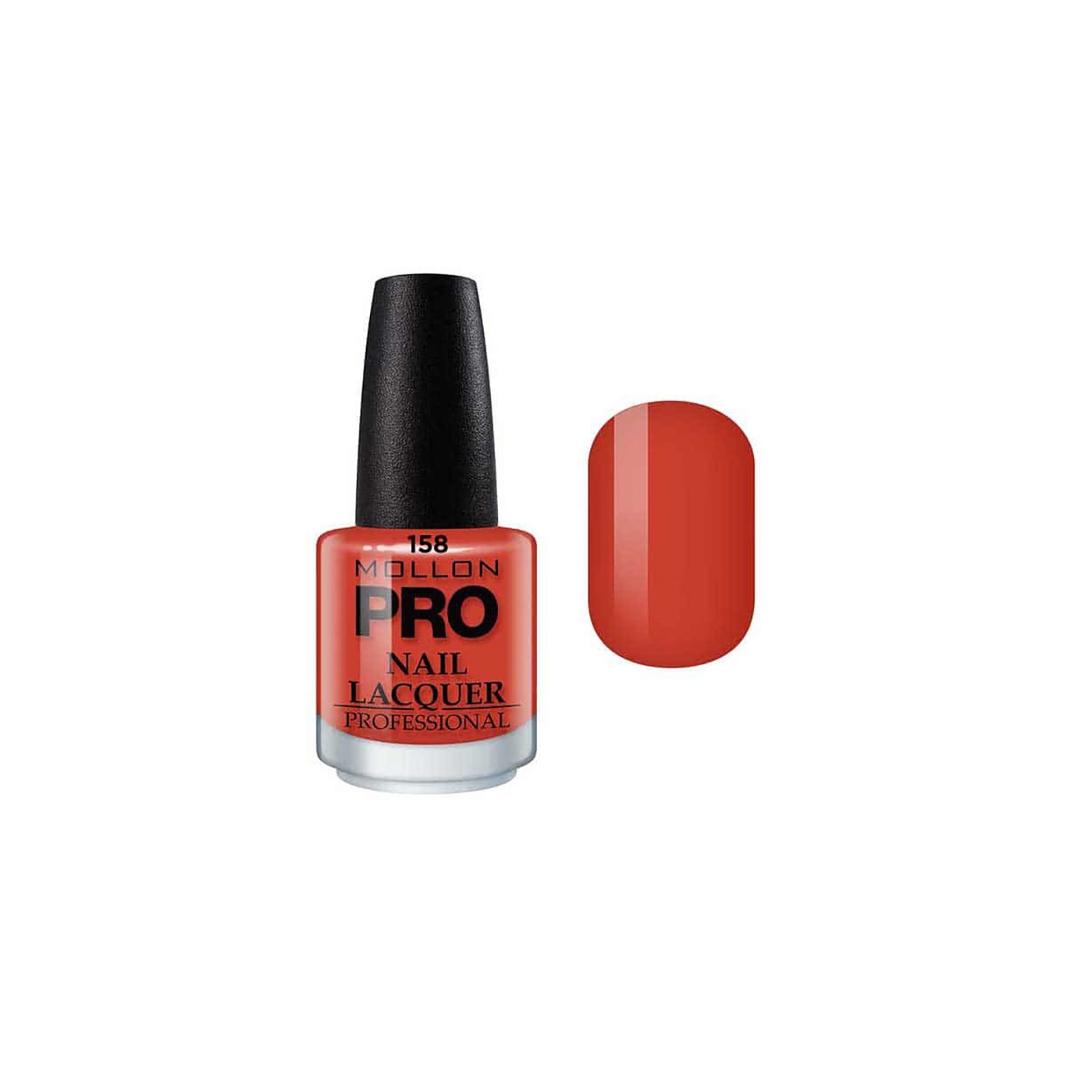 Mollon Pro aushärtender Nagellack Color 158 15ml