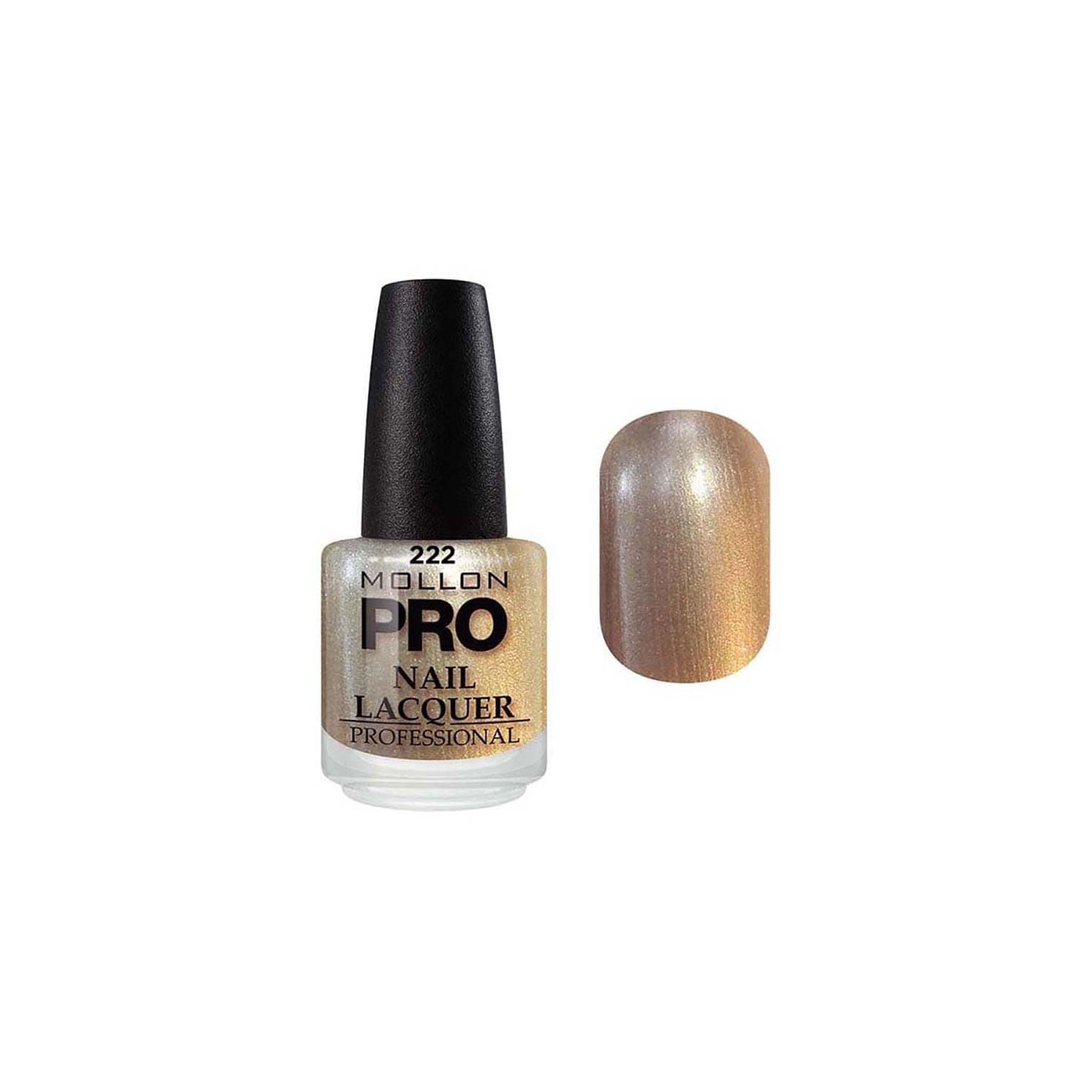 Mollon Pro Hardening Nail Lacquer Color 222 15ml