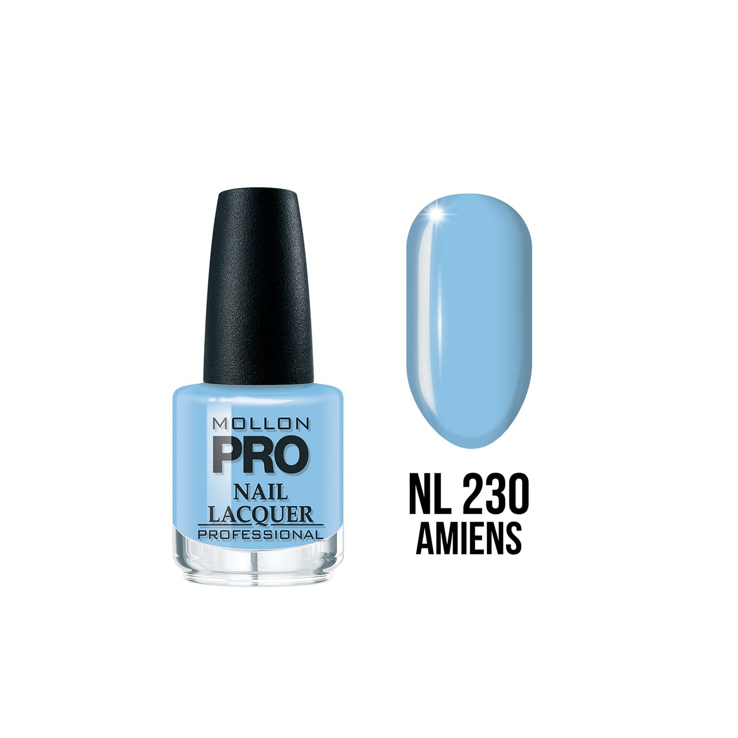 Mollon Pro aushärtender Nagellack Color 230 15ml