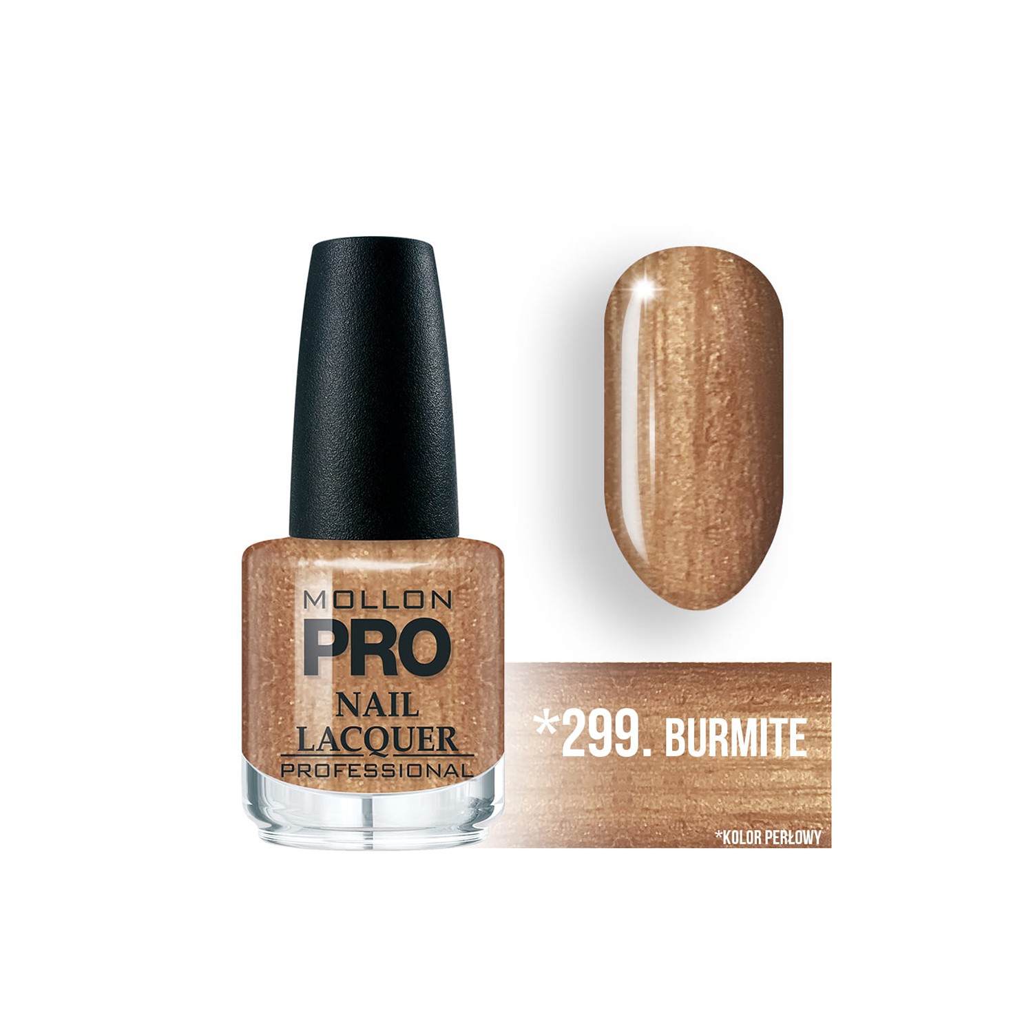 Mollon Pro Hardening Nail Lacquer Color 299 15ml