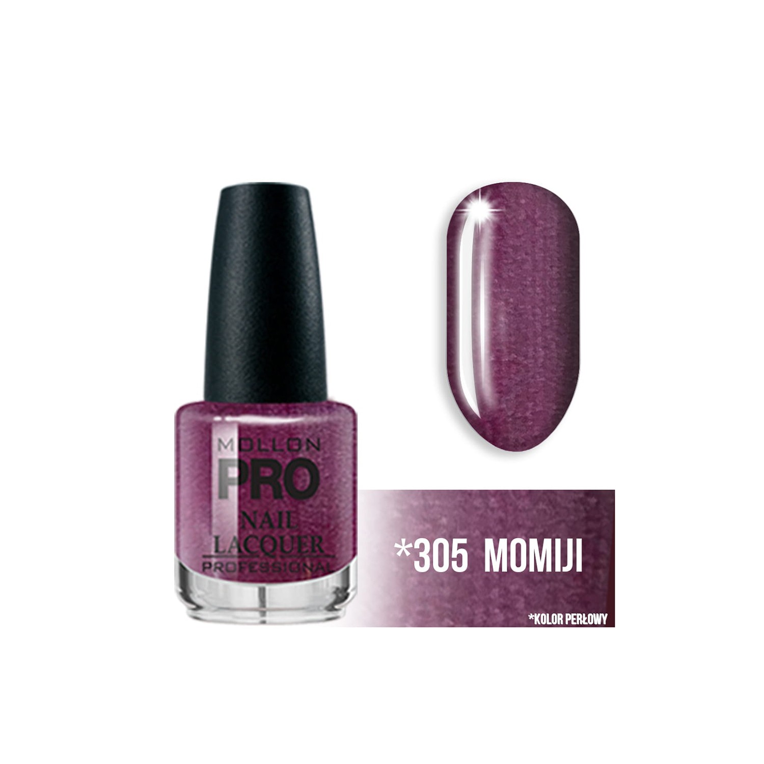 Verniz para unhas endurecedor Mollon Pro 15 ml 305