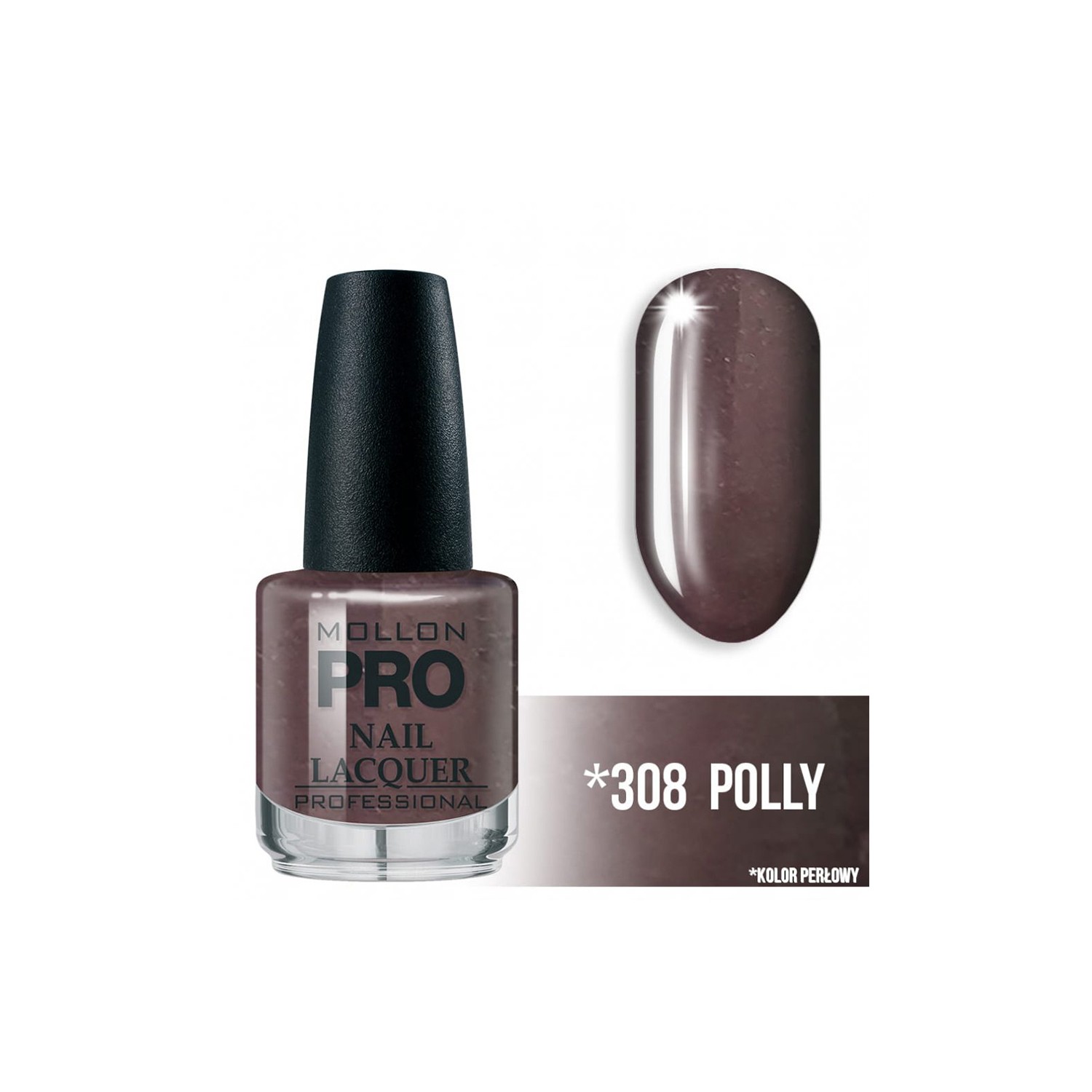 Mollon Pro Hardening Nail Lacquer Color 308 15ml