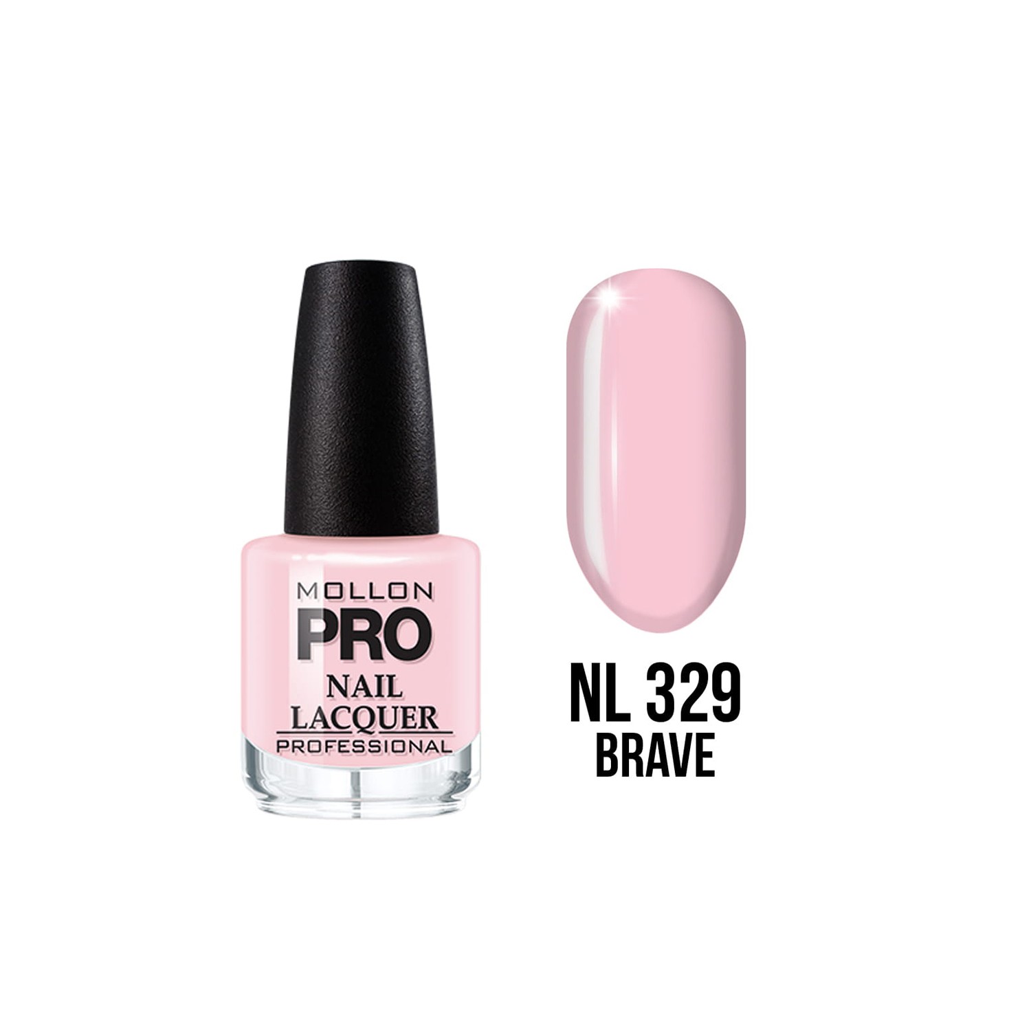 Mollon Pro Hardening Nail Lacquer Color 329 15ml