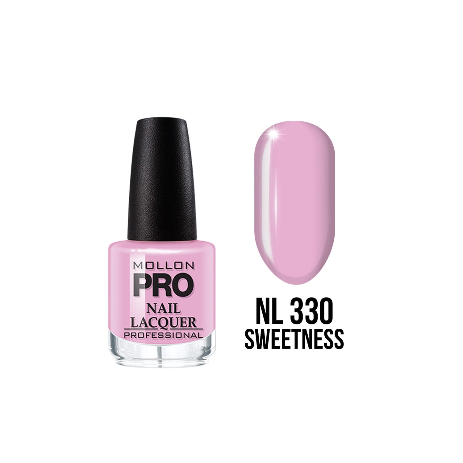 Mollon Pro aushärtender Nagellack Color 330 15ml