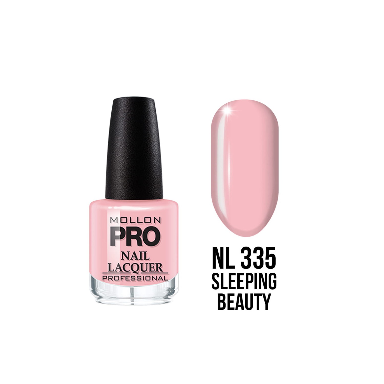 Mollon Pro aushärtender Nagellack Color 335 15ml