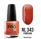 Mollon Pro aushärtender Nagellack Farbe 343 15ml