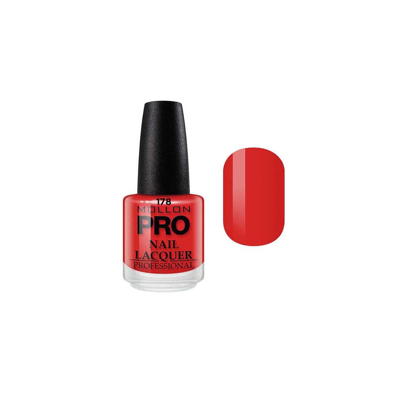 Mollon Pro aushärtender Nagellack Color 178 15ml