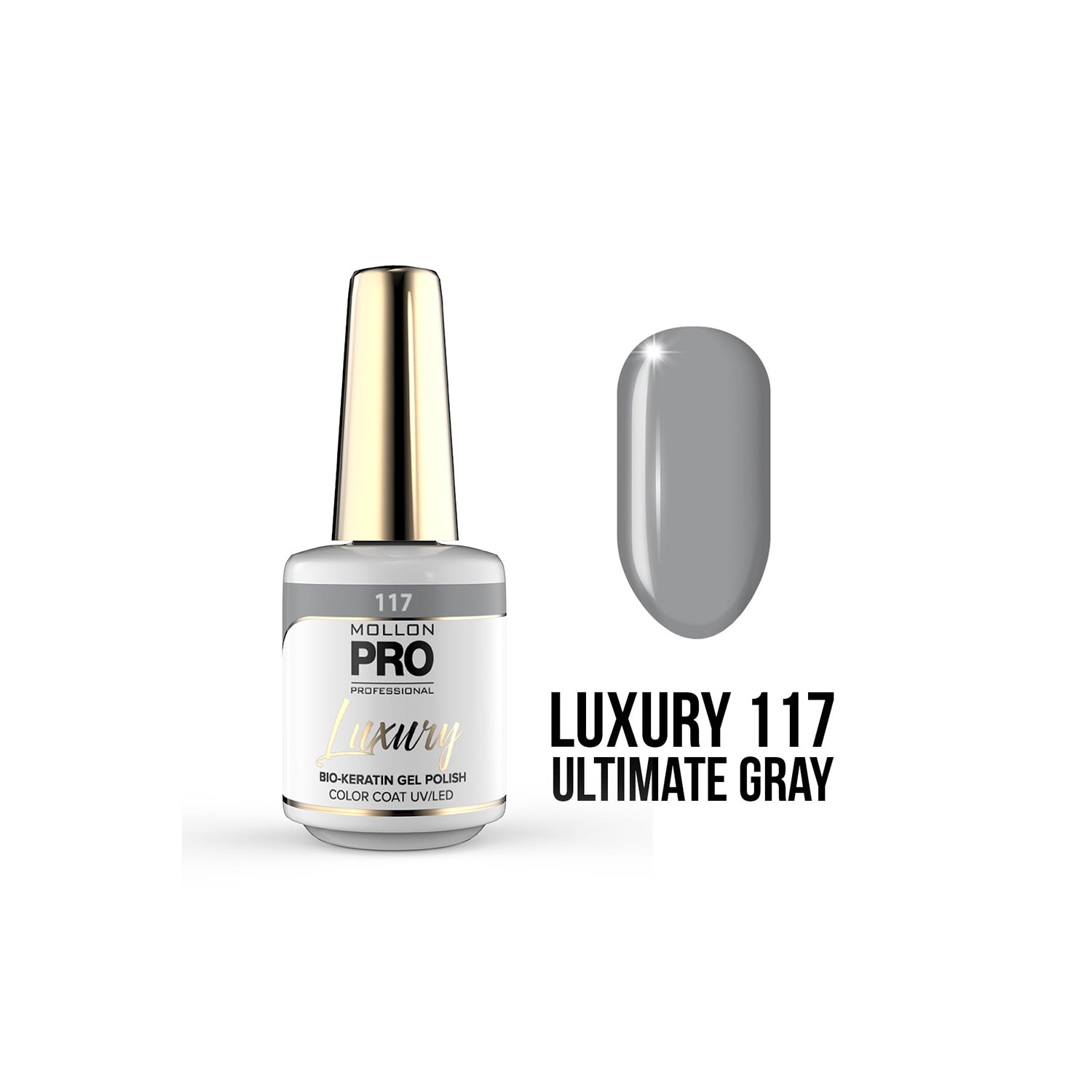 Mollon Pro Luxury 9D Color Coat 117 8ml