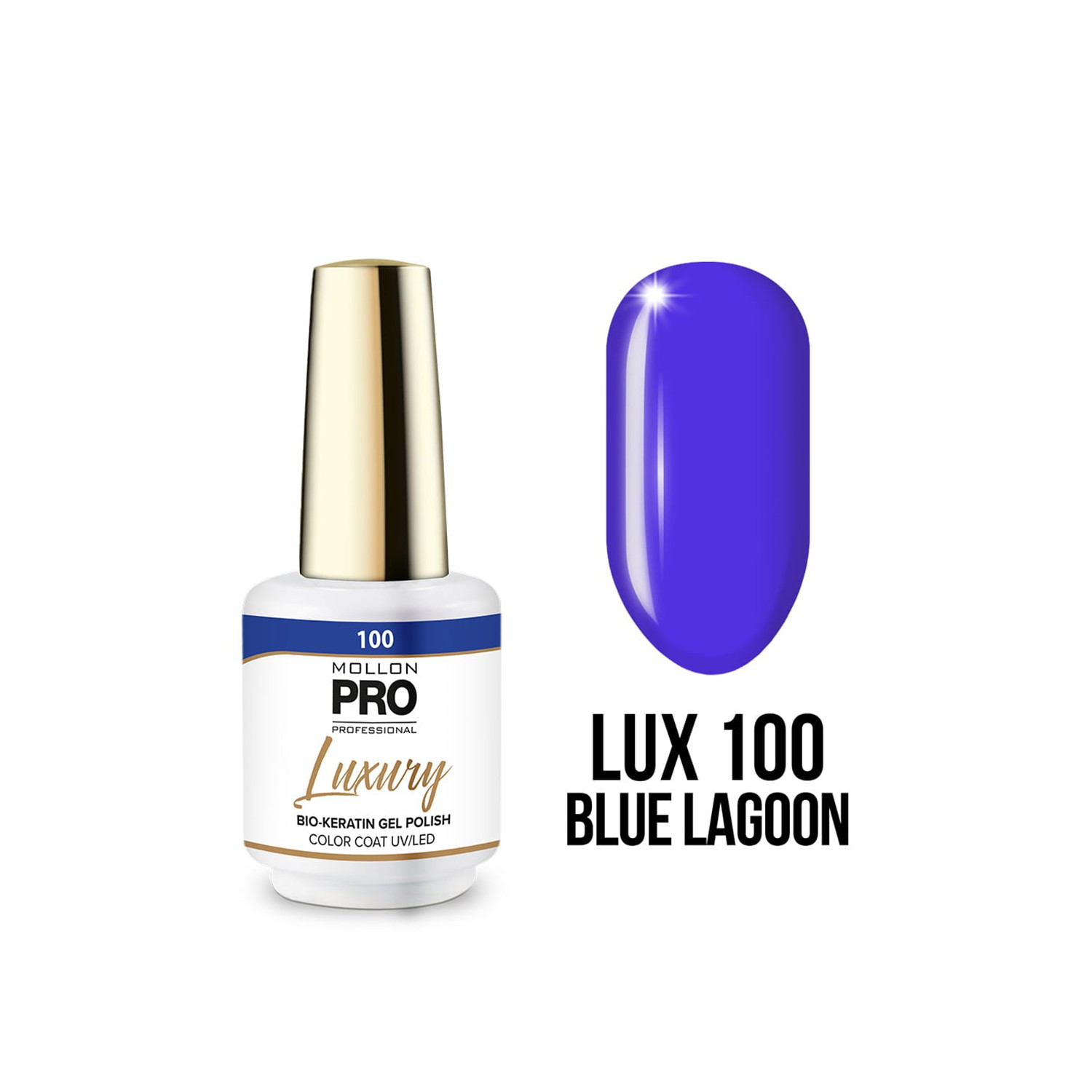 Mollon Pro Luxury Color Coat 100 8ml Mollon Pro Luxury Color Coat 100 8ml