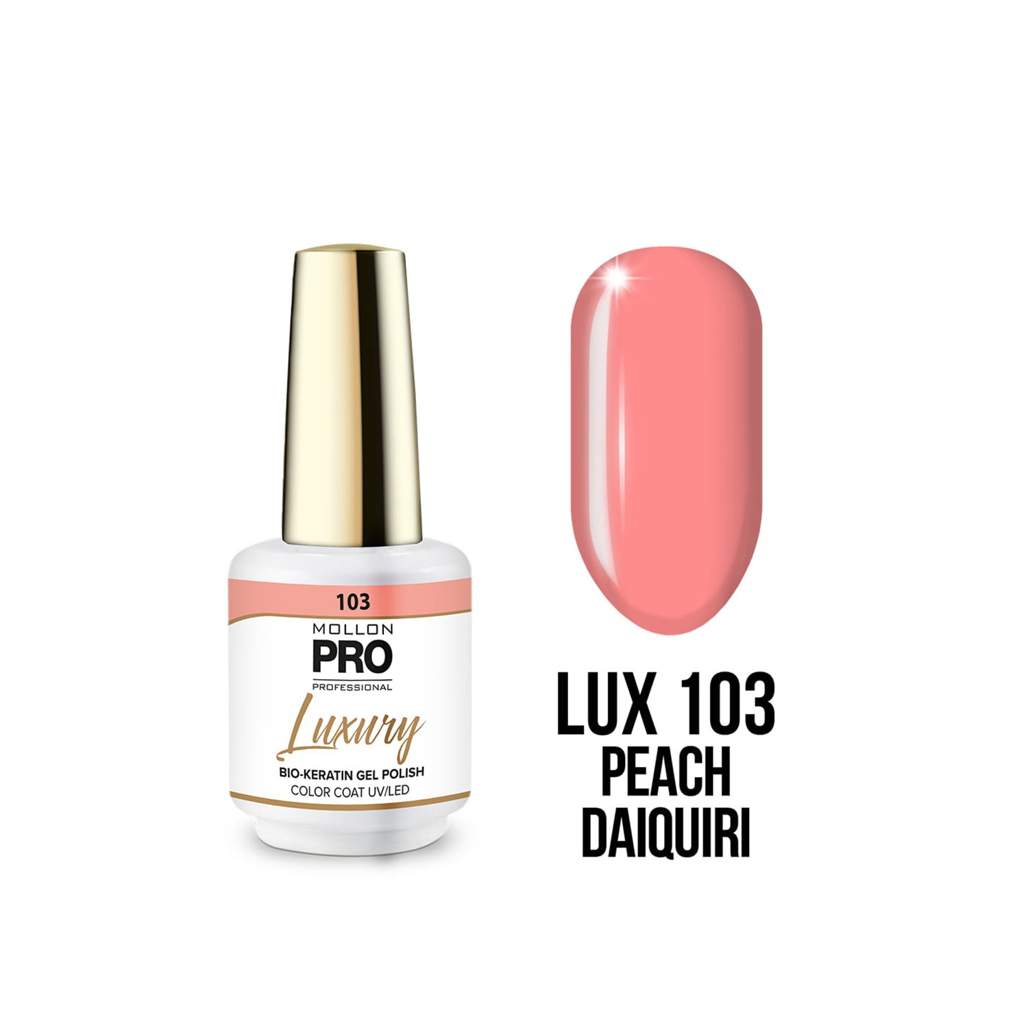 Manteau de couleur de luxe Mollon Pro 8 Ml 103