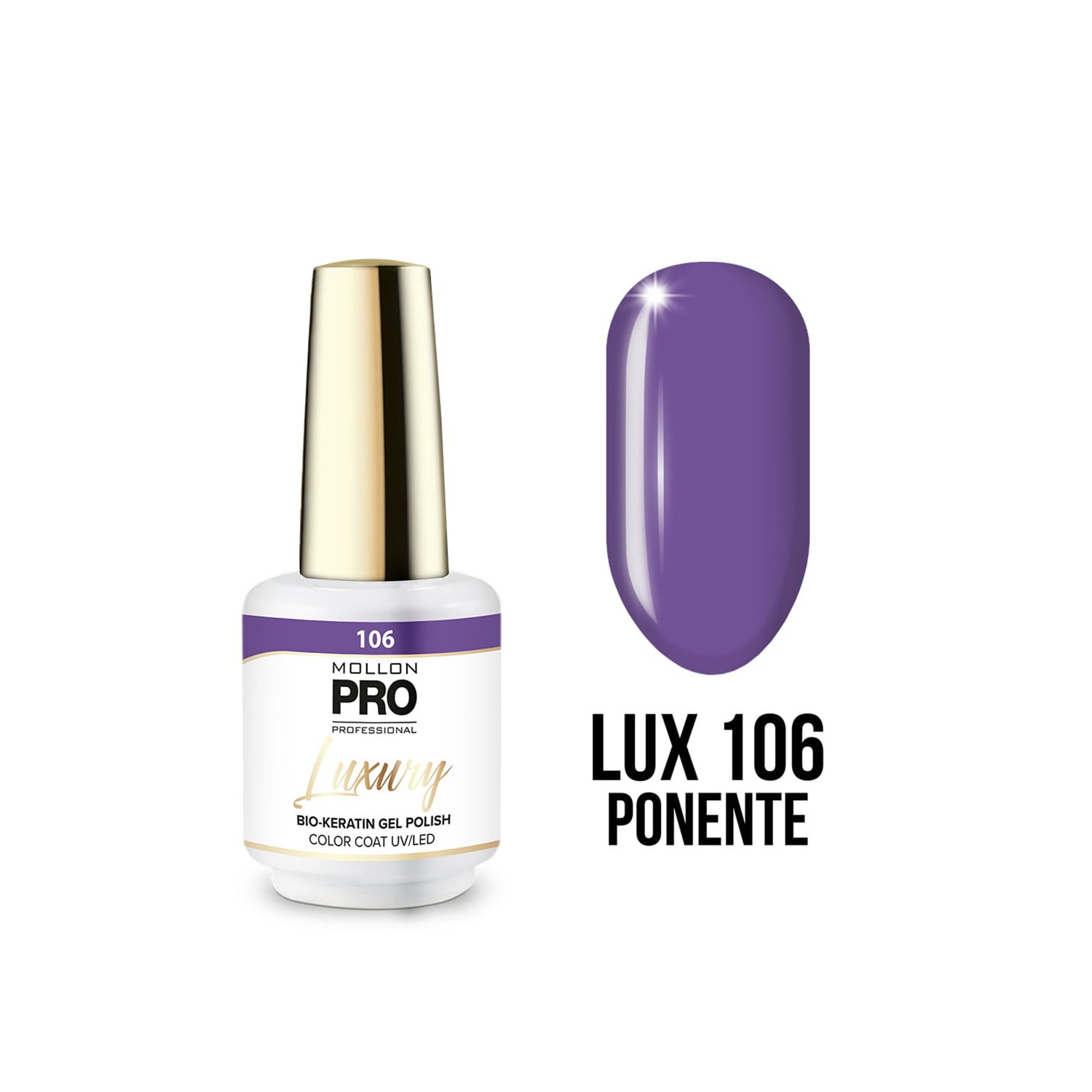 Manteau de couleur de luxe Mollon Pro 8 Ml 106