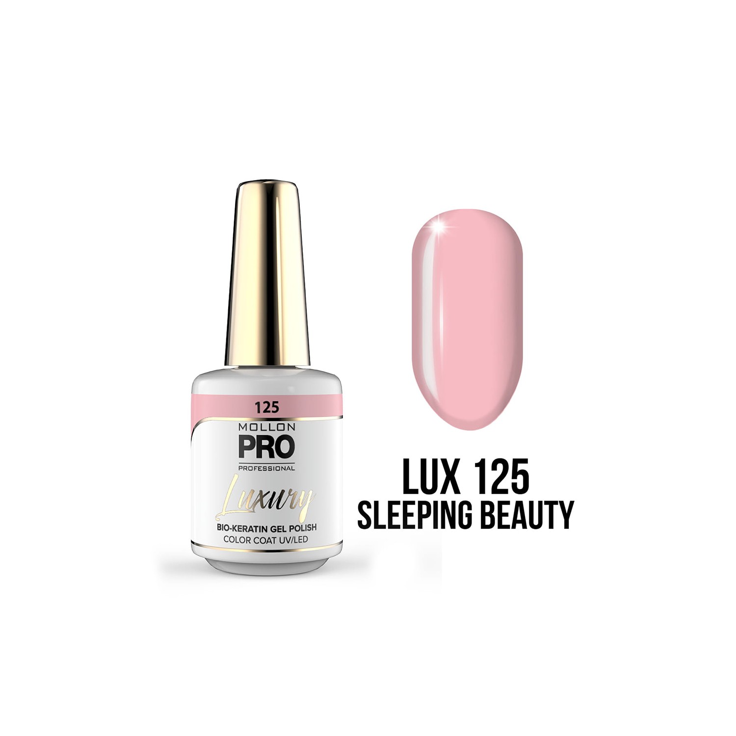 Mollon Pro Luxury Color Coat 125 8ml Mollon Pro Luxury Color Coat 125 8ml