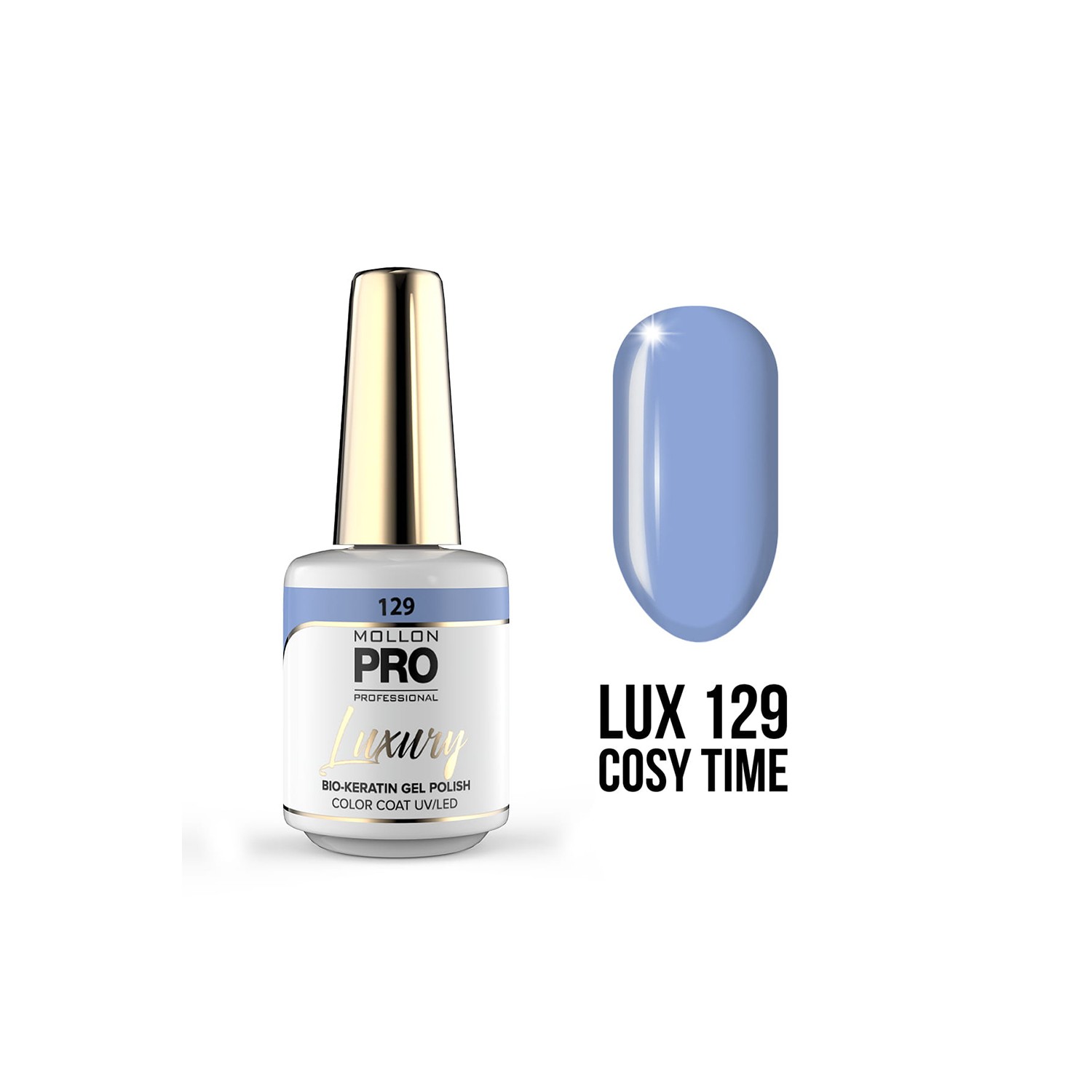 Mollon Pro Luxury Color Coat 129 8ml Mollon Pro Luxury Color Coat 129 8ml