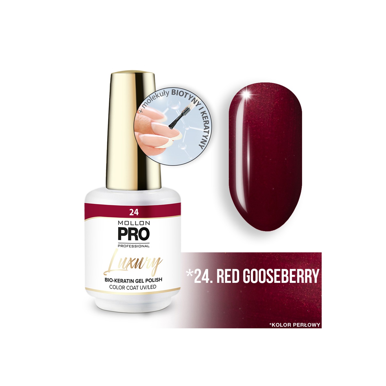 Mollon Pro Luxury Color Coat 24 8ml