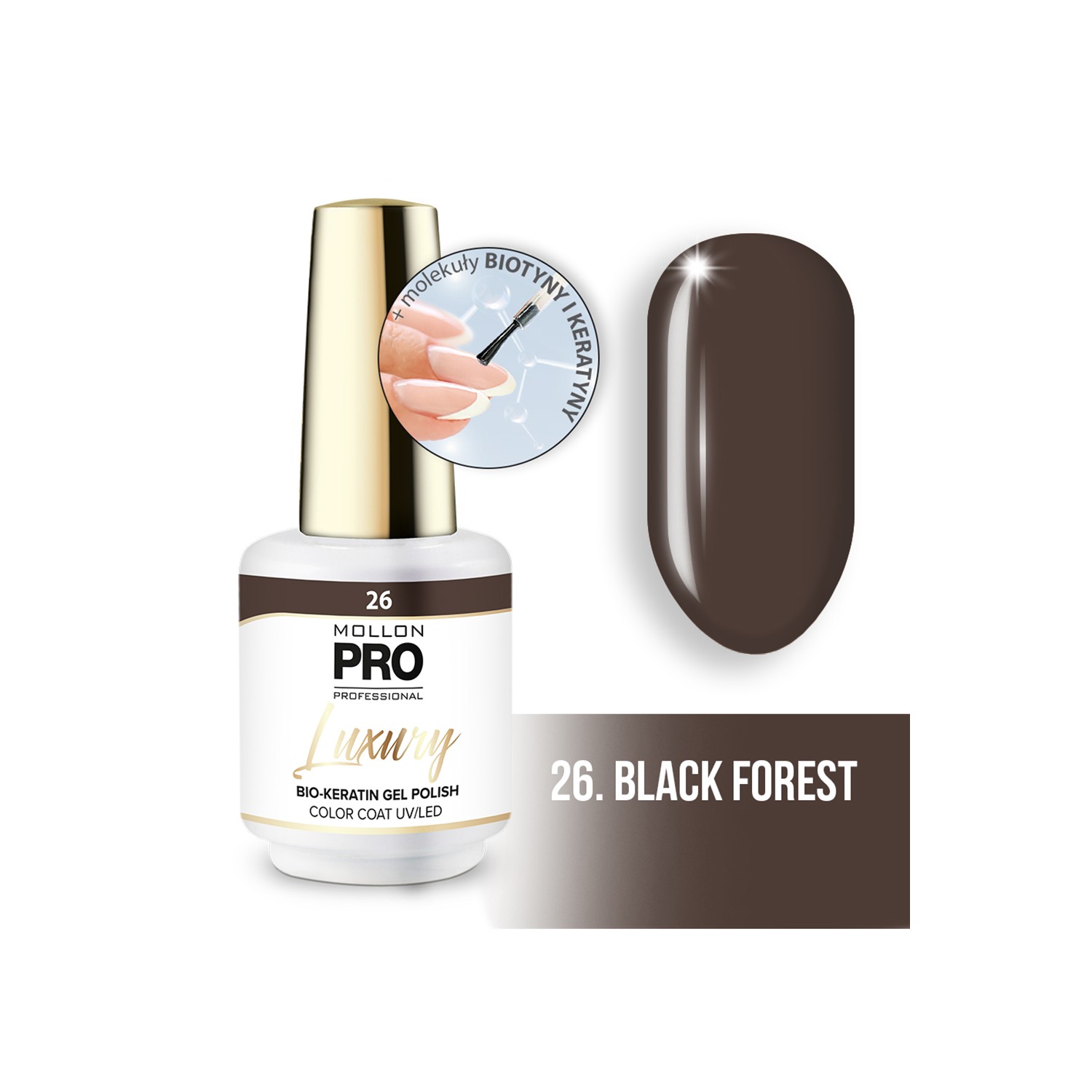 Mollon Pro Luxury Color Coat 26 8ml Mollon Pro Luxury Color Coat 26 8ml