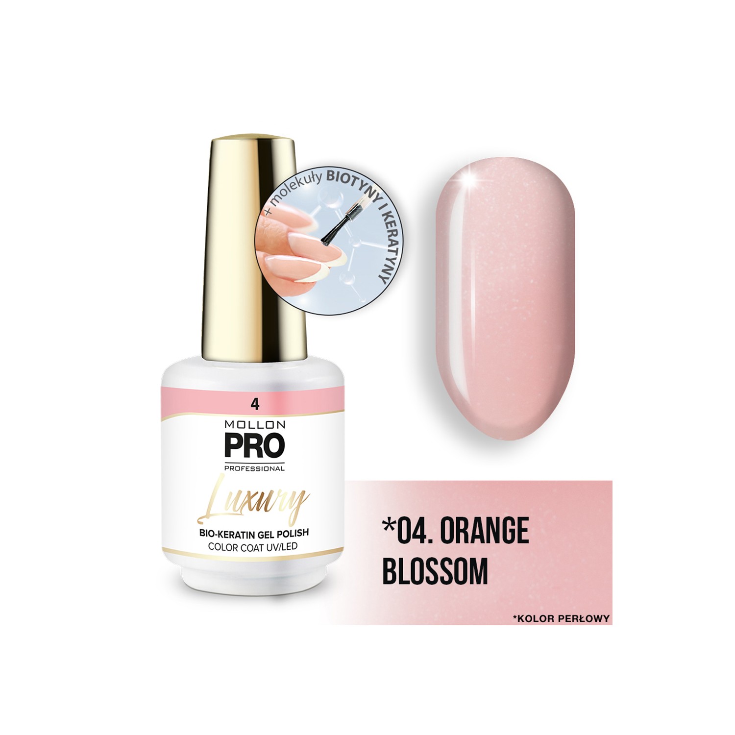 Mollon Pro Luxury Color Coat 4 8ml