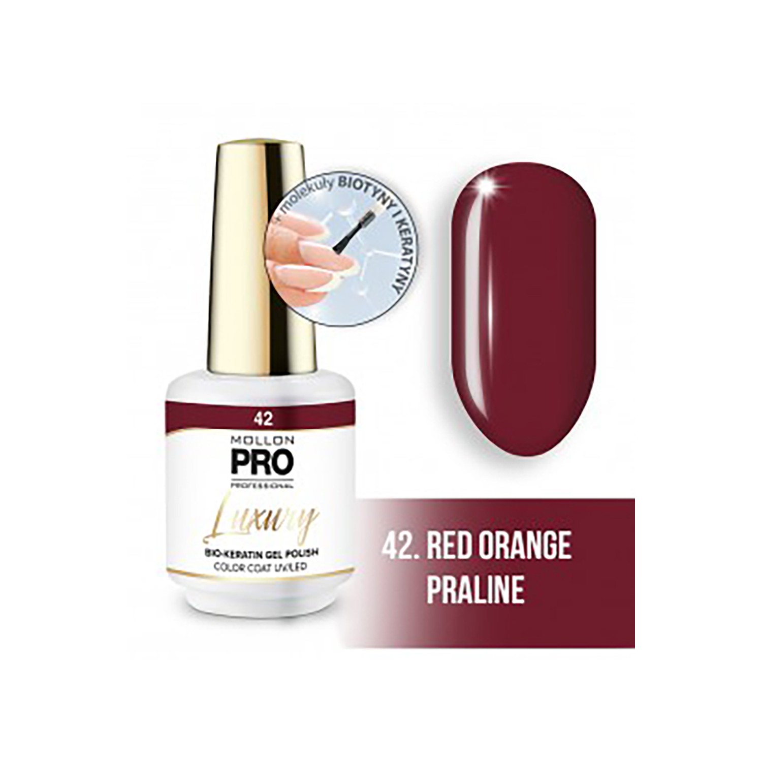 Manteau de couleur de luxe Mollon Pro 8 Ml 42